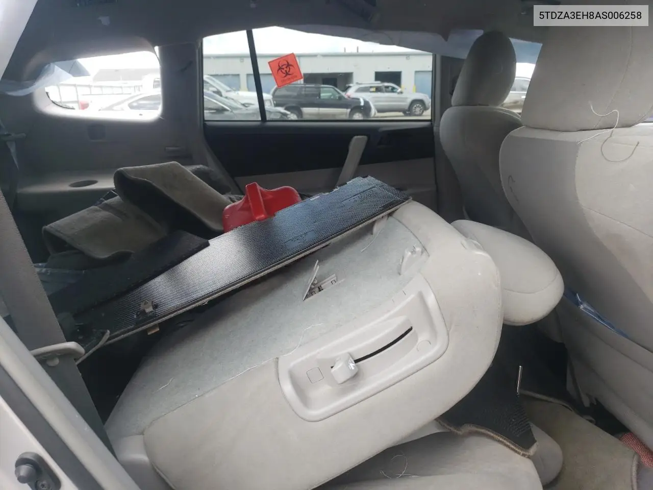 2010 Toyota Highlander VIN: 5TDZA3EH8AS006258 Lot: 62901355