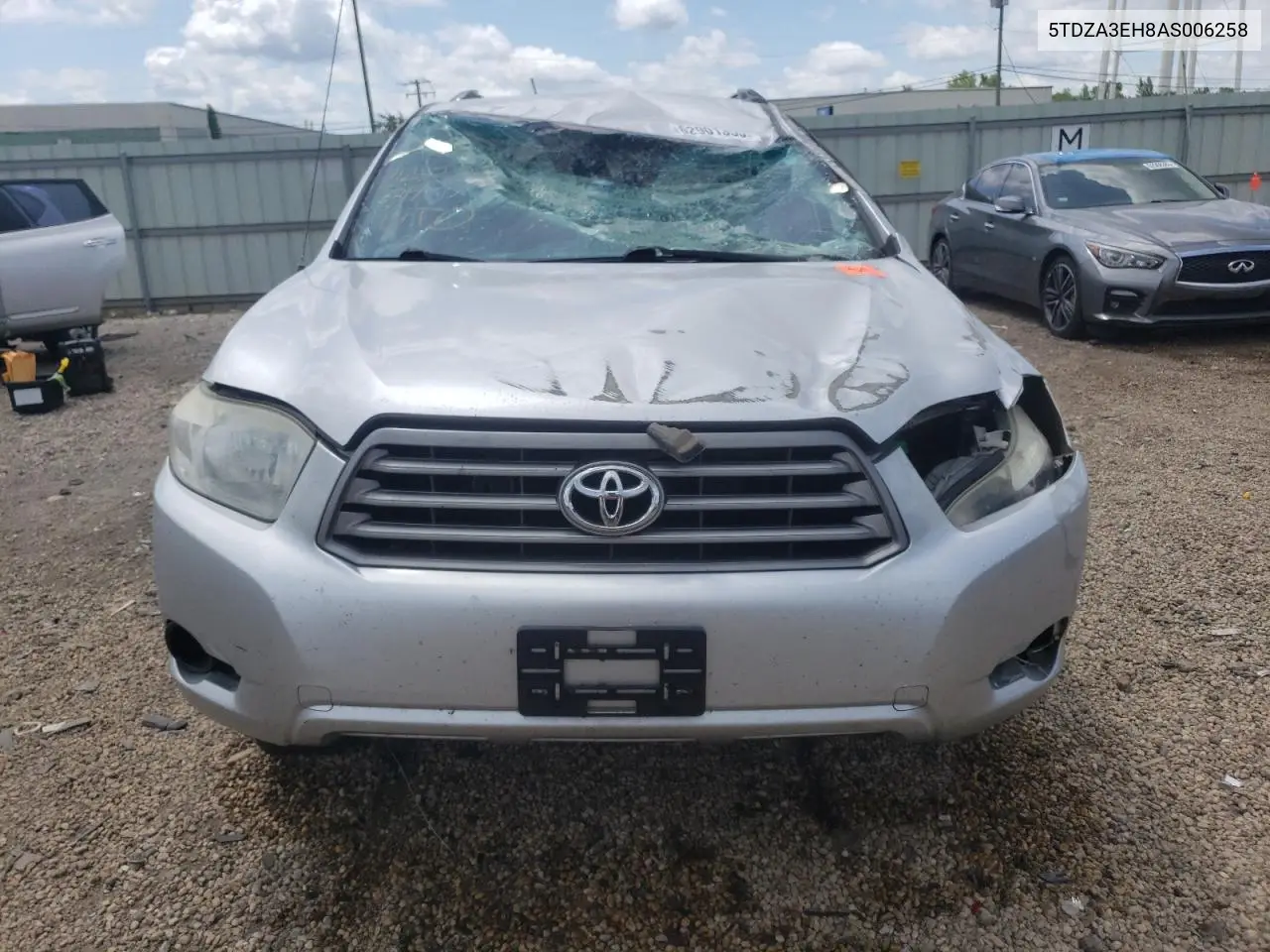 2010 Toyota Highlander VIN: 5TDZA3EH8AS006258 Lot: 62901355