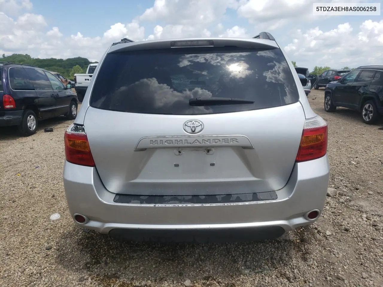 2010 Toyota Highlander VIN: 5TDZA3EH8AS006258 Lot: 62901355
