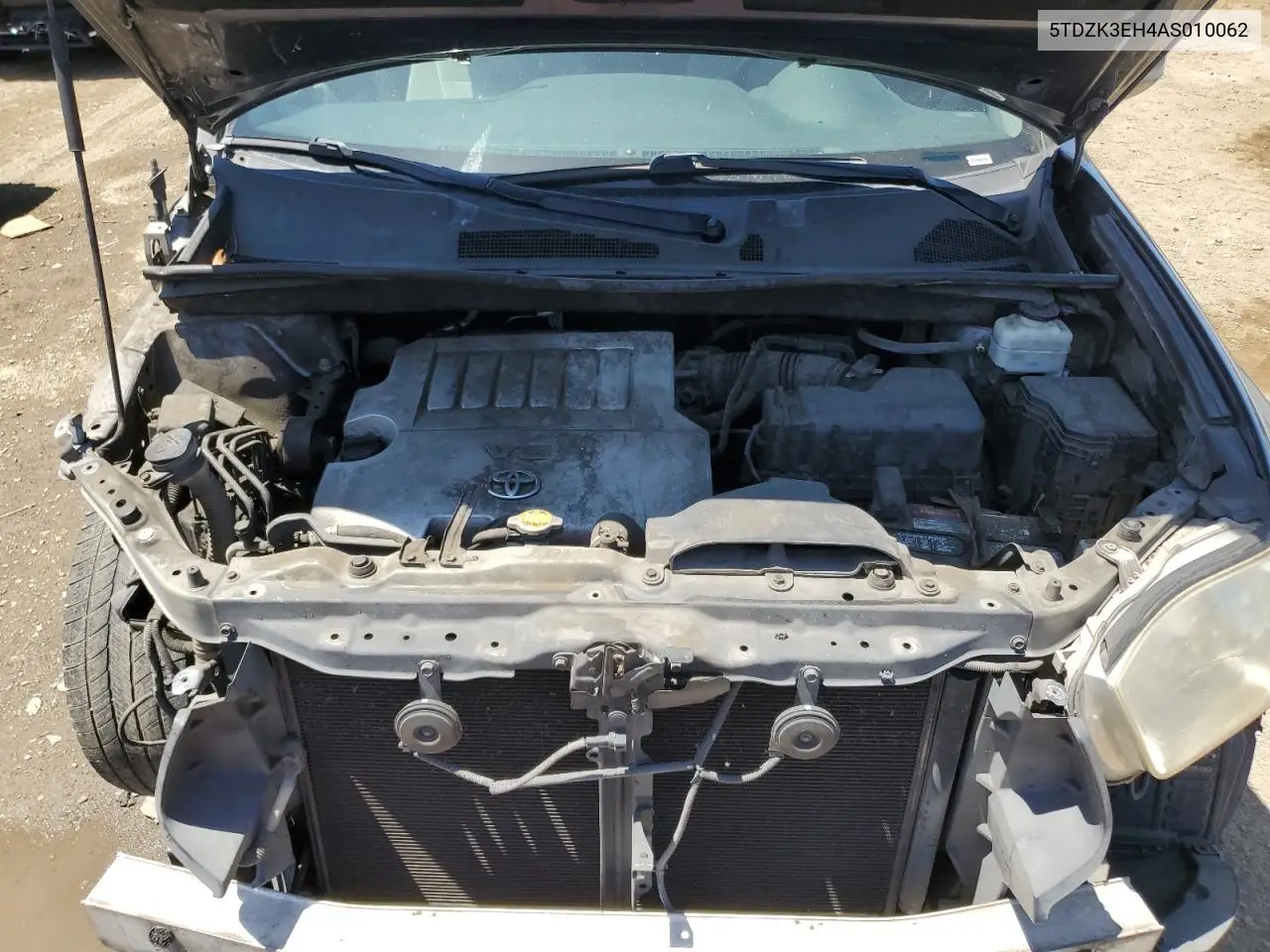2010 Toyota Highlander VIN: 5TDZK3EH4AS010062 Lot: 62936505