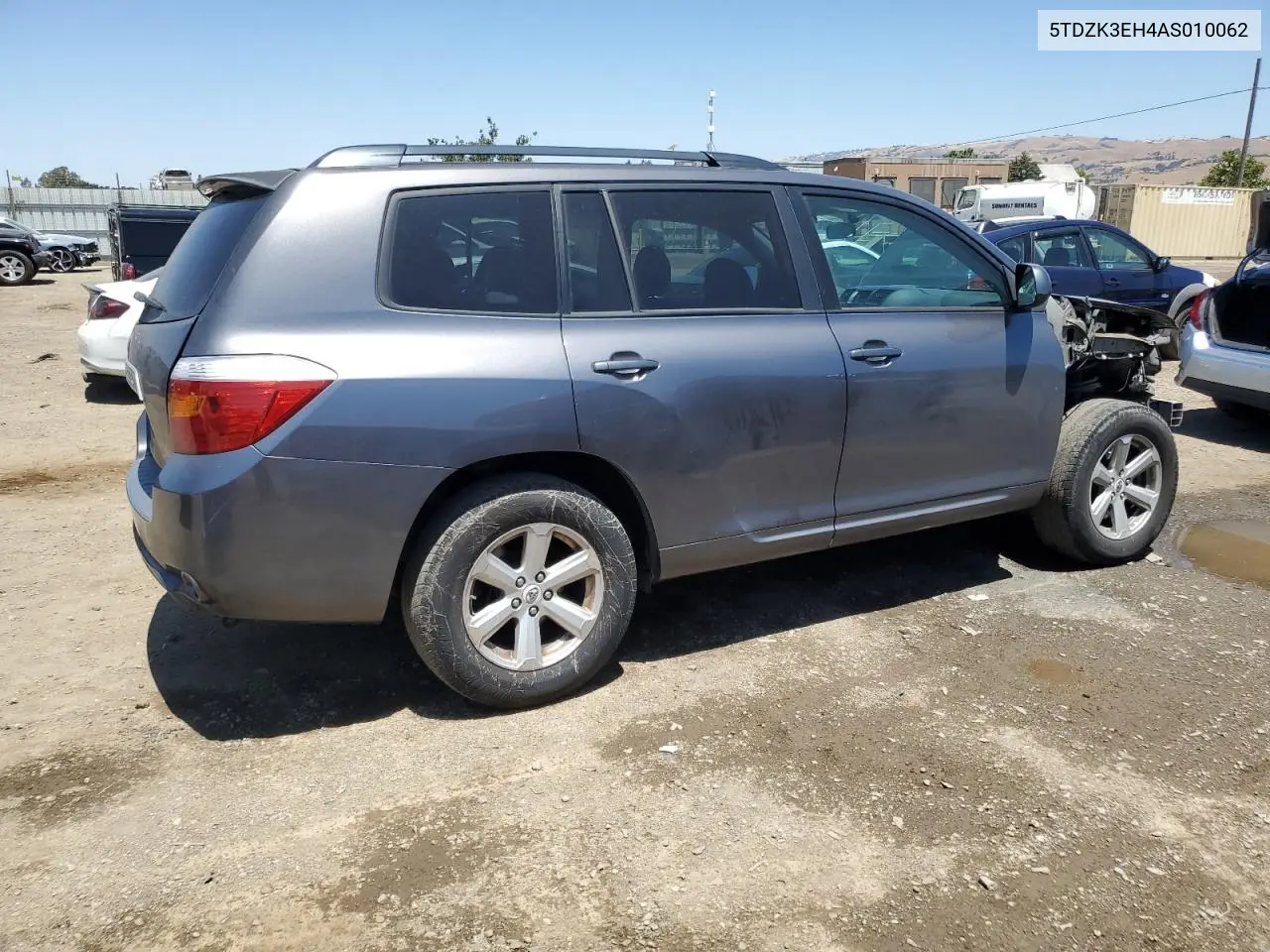 2010 Toyota Highlander VIN: 5TDZK3EH4AS010062 Lot: 62936505