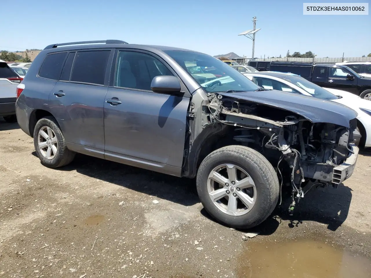 2010 Toyota Highlander VIN: 5TDZK3EH4AS010062 Lot: 62936505
