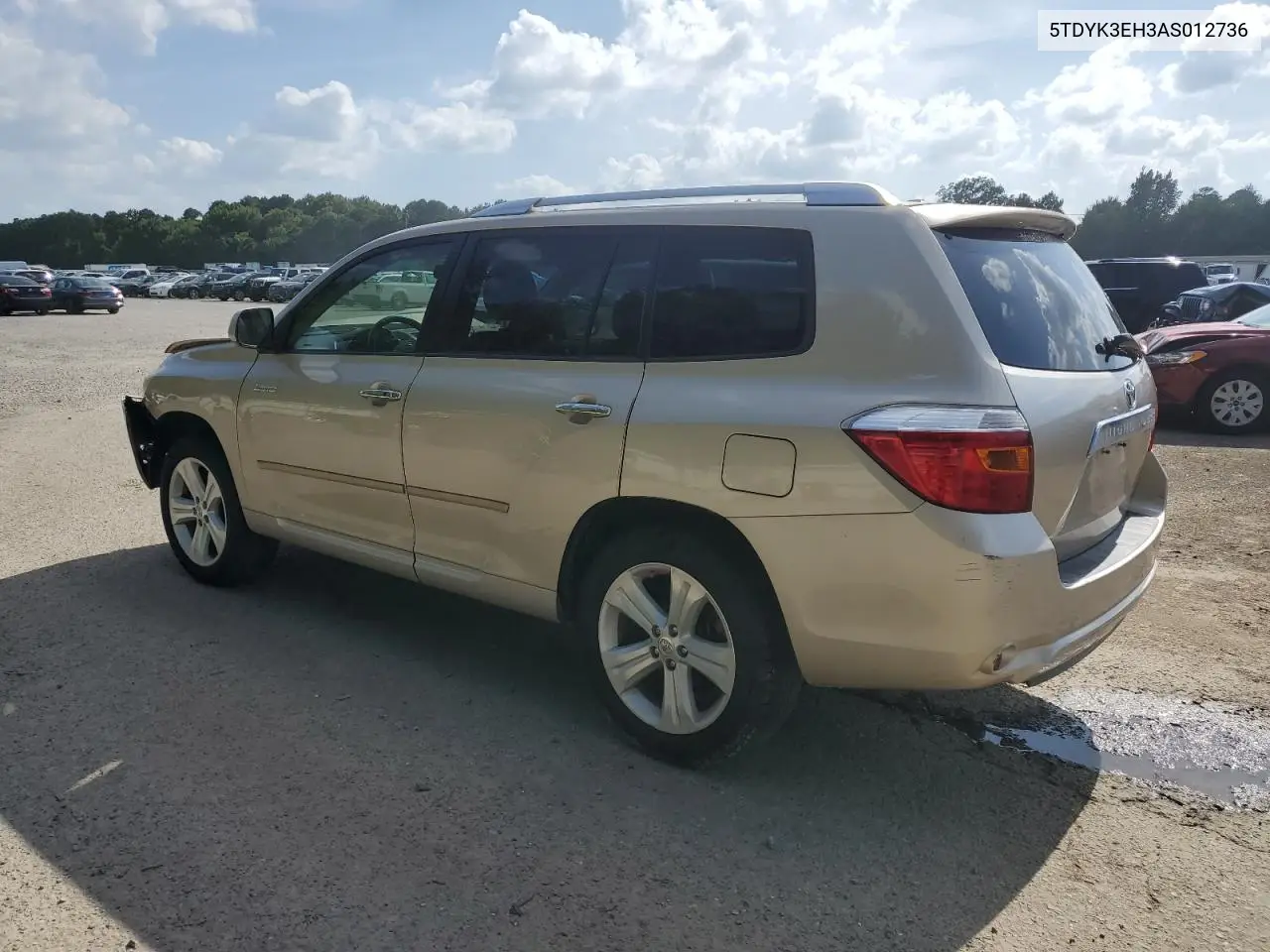 2010 Toyota Highlander Limited VIN: 5TDYK3EH3AS012736 Lot: 65082495