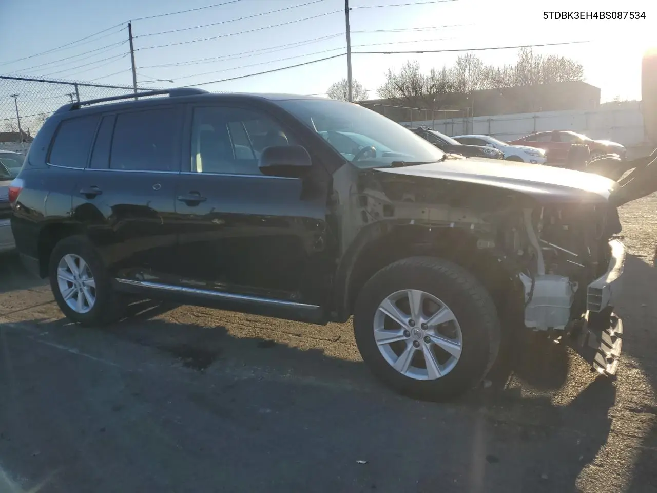 2011 Toyota Highlander Base VIN: 5TDBK3EH4BS087534 Lot: 48869415