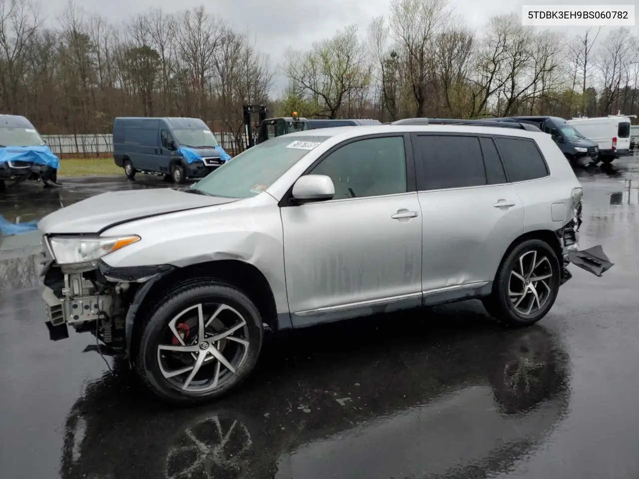 2011 Toyota Highlander Base VIN: 5TDBK3EH9BS060782 Lot: 51367995