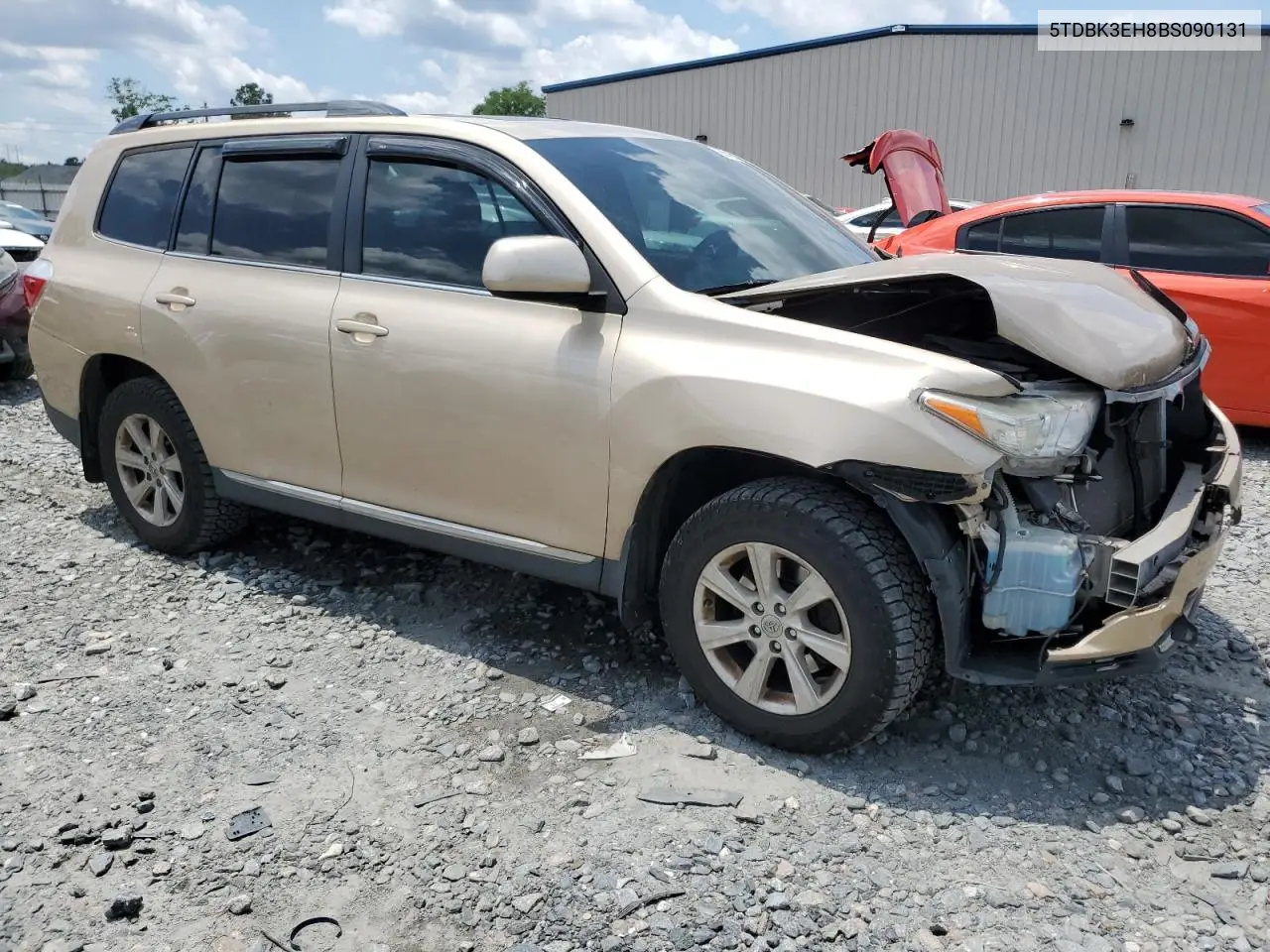 2011 Toyota Highlander Base VIN: 5TDBK3EH8BS090131 Lot: 56349795