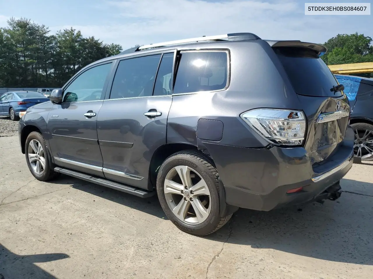 2011 Toyota Highlander Limited VIN: 5TDDK3EH0BS084607 Lot: 62598615
