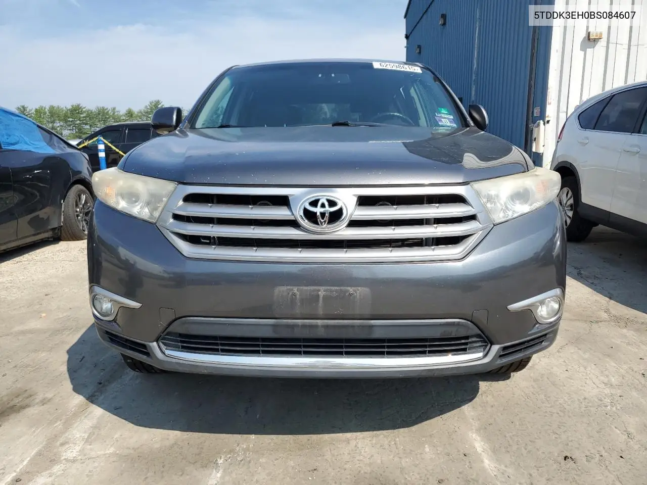 2011 Toyota Highlander Limited VIN: 5TDDK3EH0BS084607 Lot: 62598615