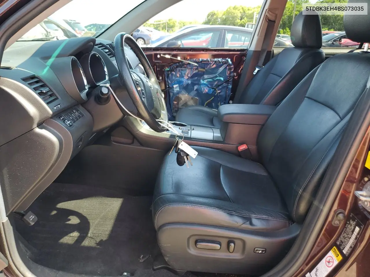 2011 Toyota Highlander Base VIN: 5TDBK3EH4BS073035 Lot: 62716085