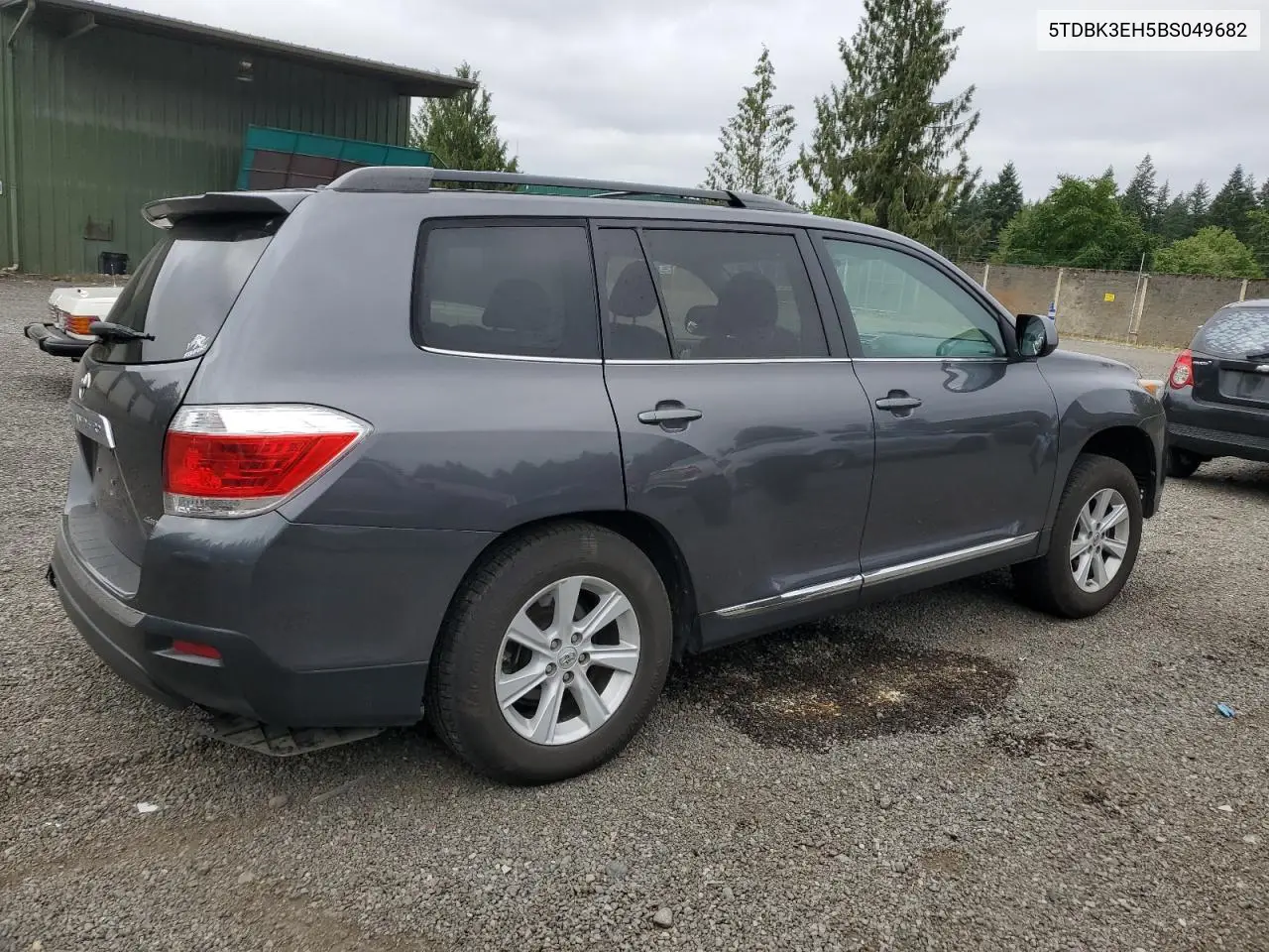 2011 Toyota Highlander Base VIN: 5TDBK3EH5BS049682 Lot: 62740885