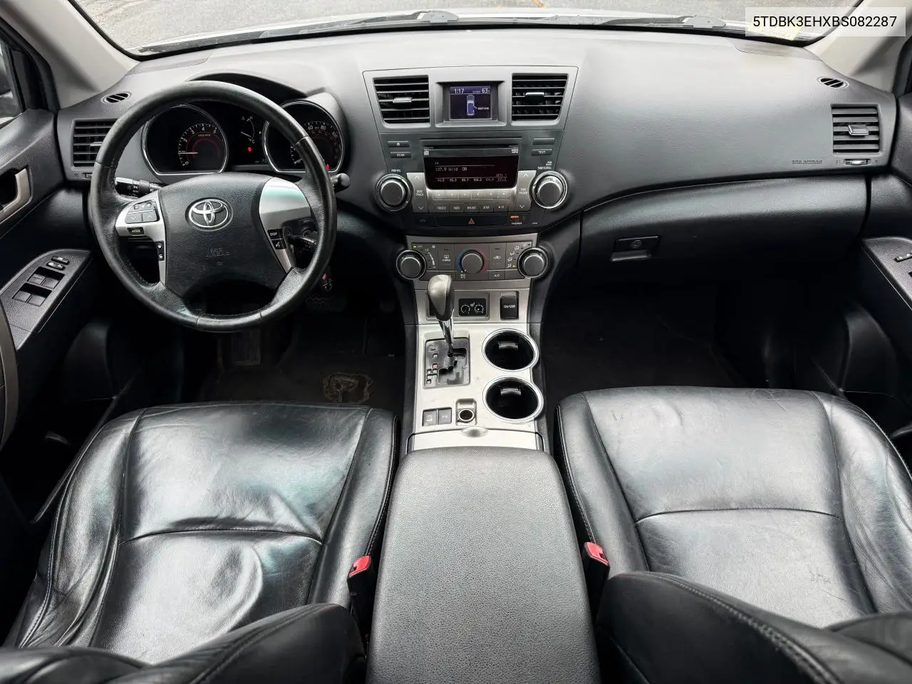 2011 Toyota Highlander Base VIN: 5TDBK3EHXBS082287 Lot: 63148225