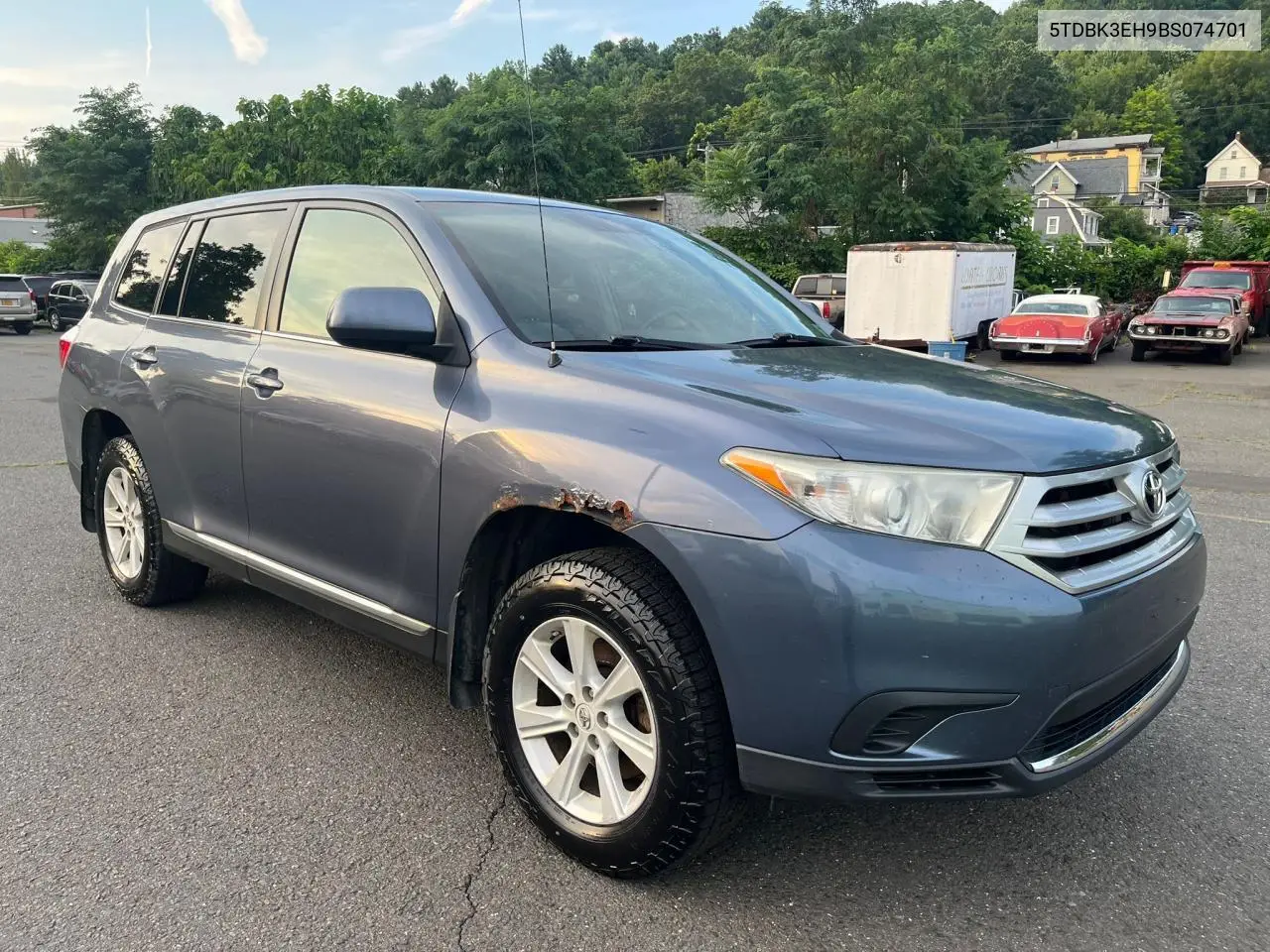 2011 Toyota Highlander Base VIN: 5TDBK3EH9BS074701 Lot: 65478785