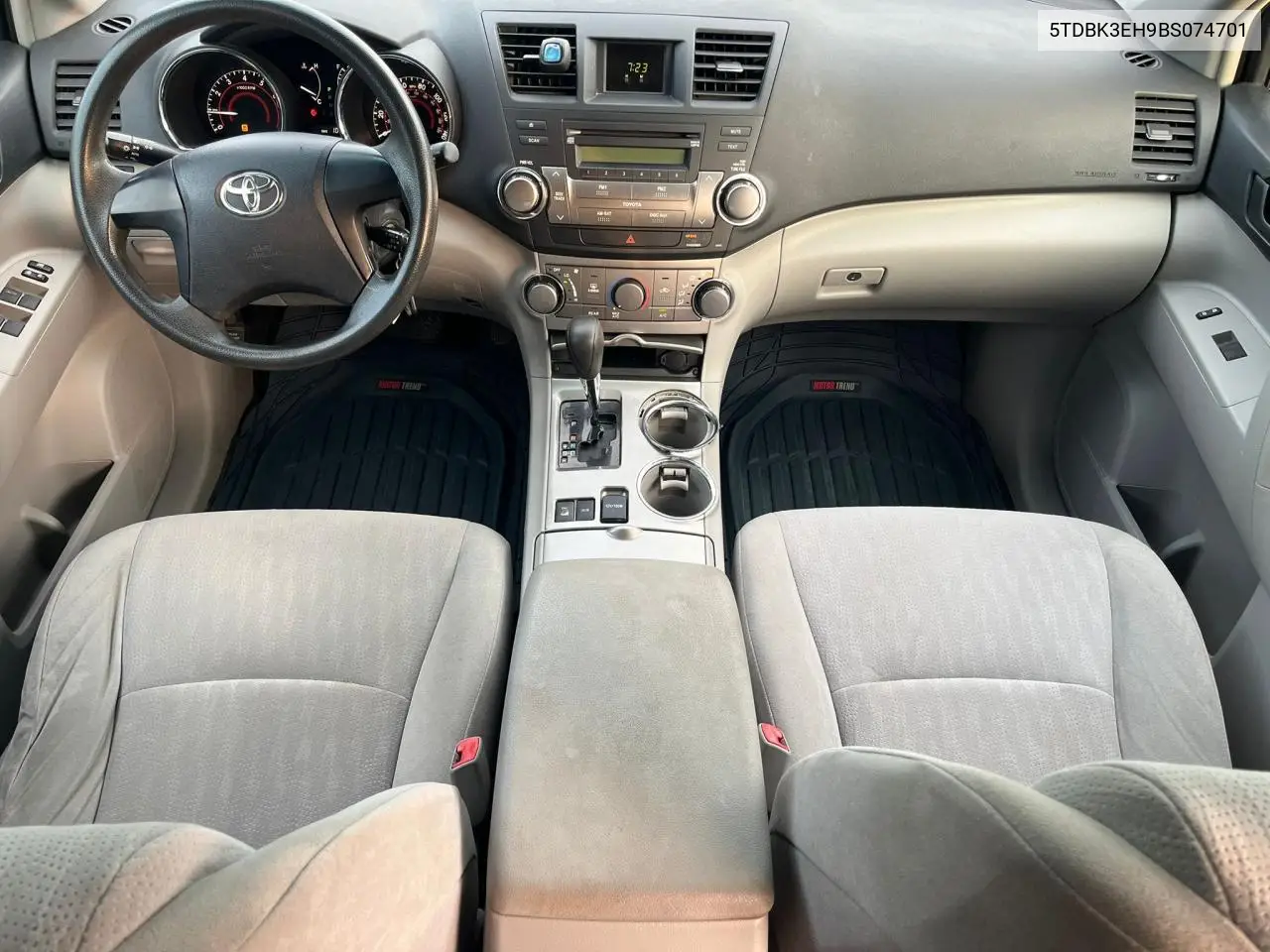 2011 Toyota Highlander Base VIN: 5TDBK3EH9BS074701 Lot: 65478785