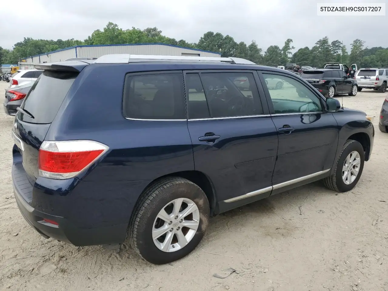 2012 Toyota Highlander Base VIN: 5TDZA3EH9CS017207 Lot: 61741425