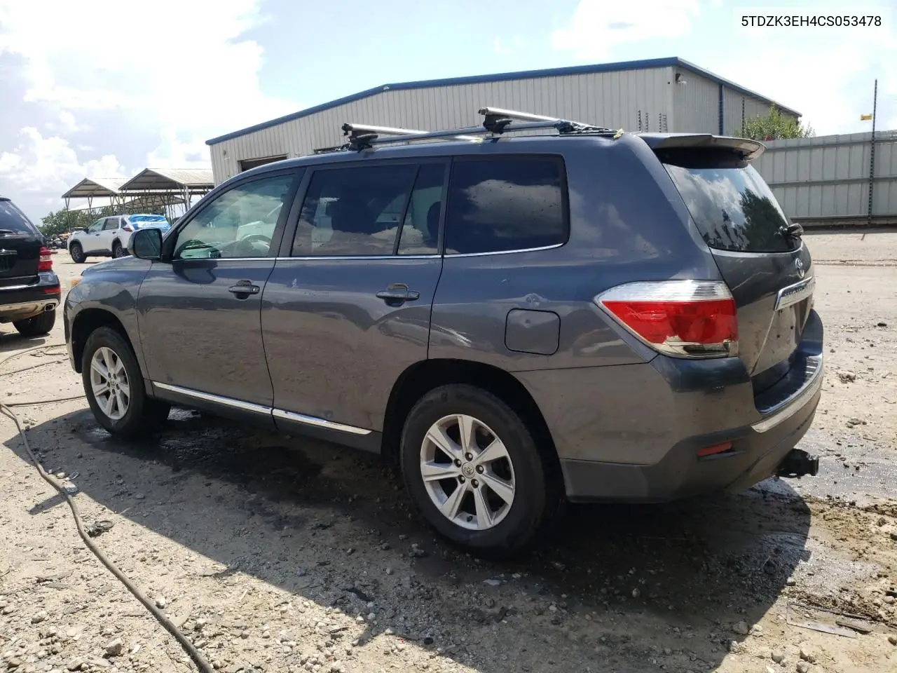 2012 Toyota Highlander Base VIN: 5TDZK3EH4CS053478 Lot: 62696805