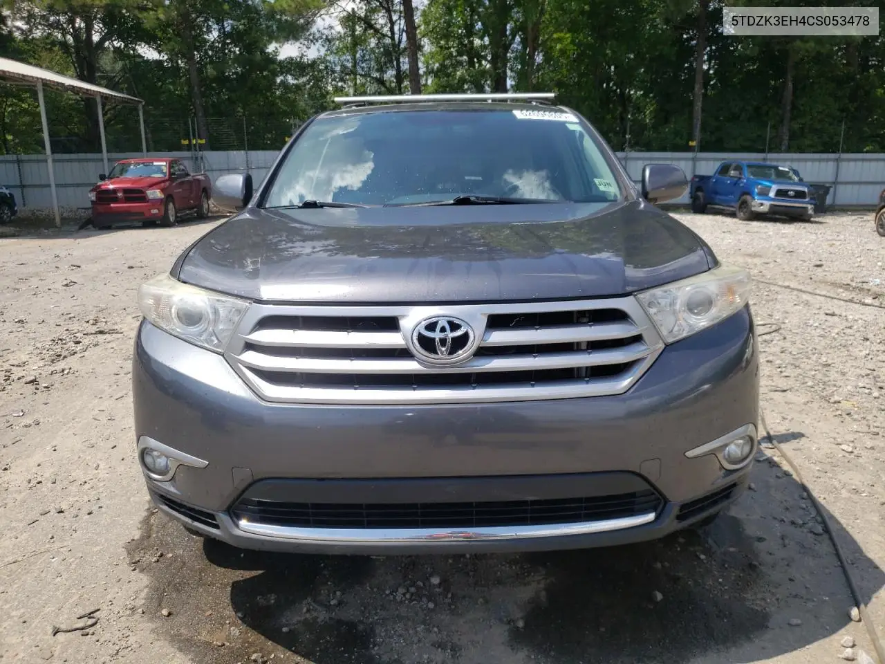 2012 Toyota Highlander Base VIN: 5TDZK3EH4CS053478 Lot: 62696805