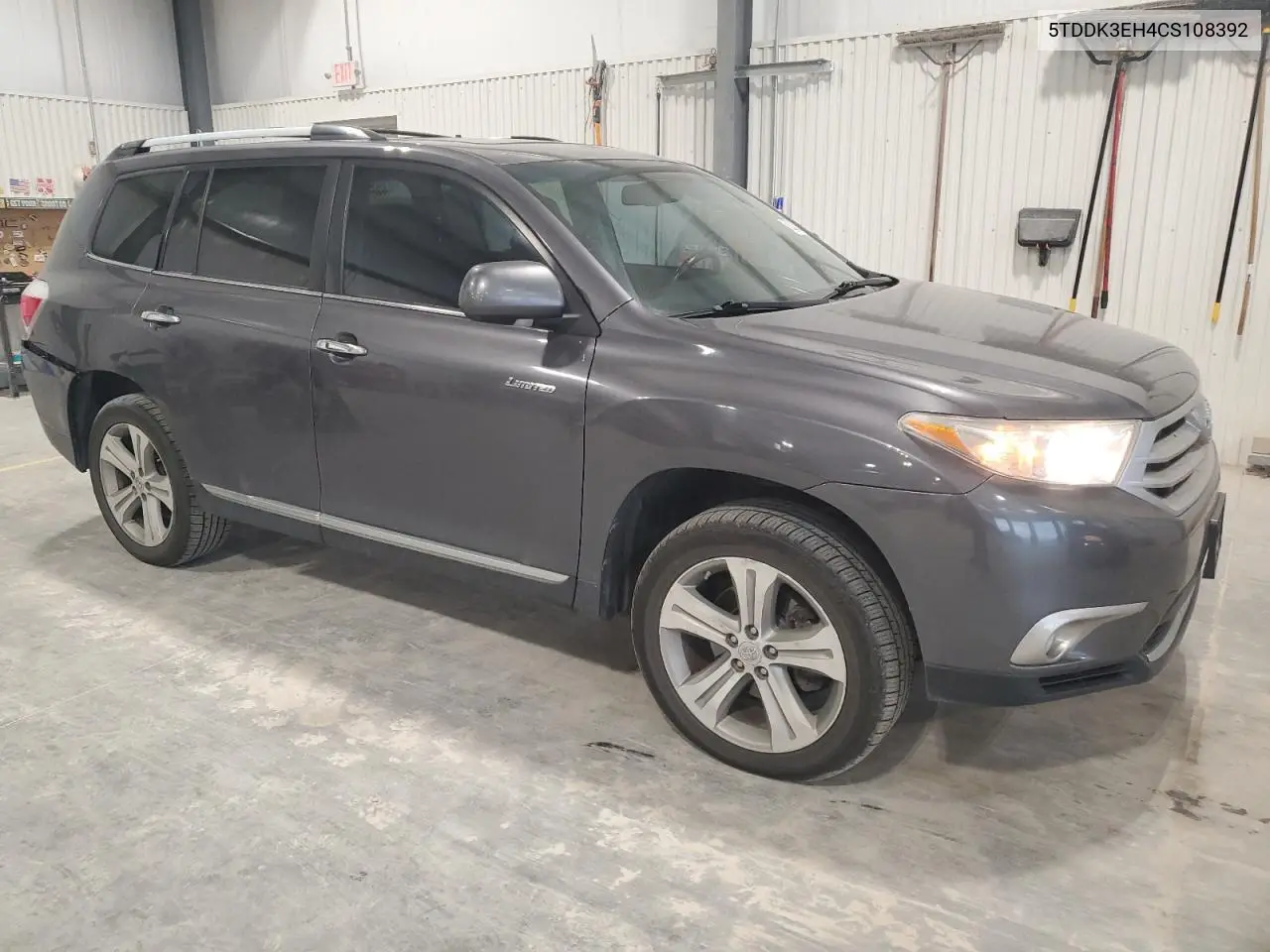 2012 Toyota Highlander Limited VIN: 5TDDK3EH4CS108392 Lot: 62808815