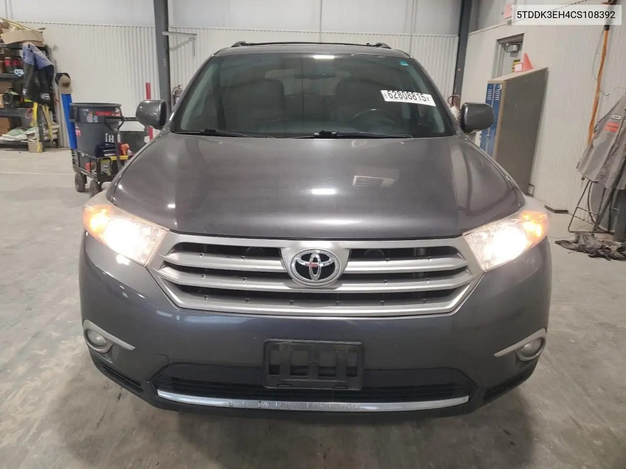 2012 Toyota Highlander Limited VIN: 5TDDK3EH4CS108392 Lot: 62808815