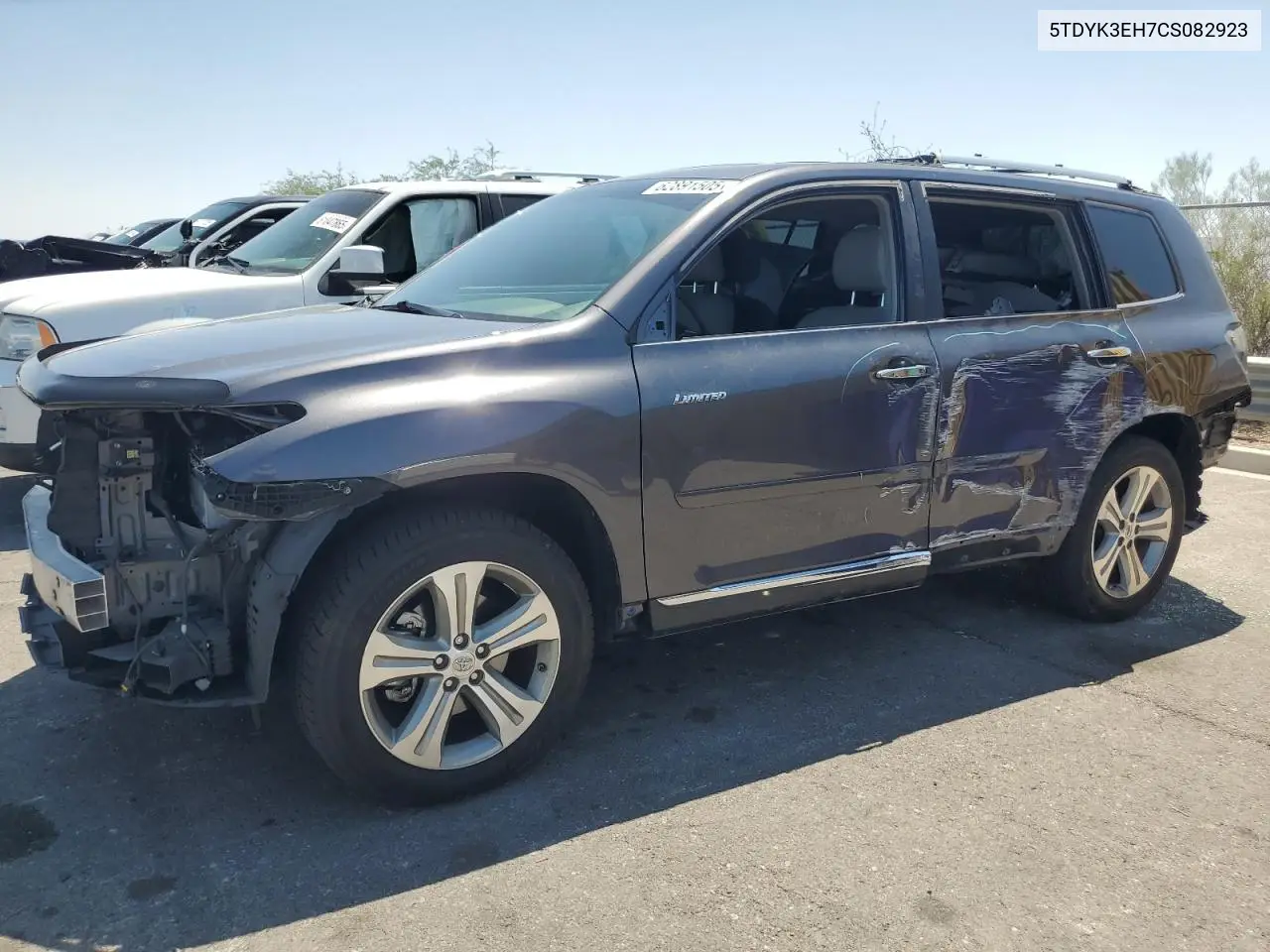 2012 Toyota Highlander Limited VIN: 5TDYK3EH7CS082923 Lot: 62891505