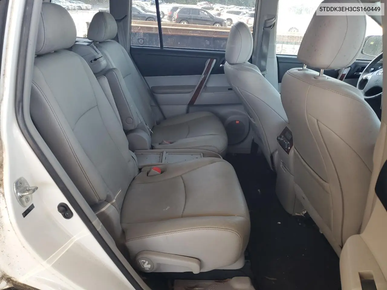 2012 Toyota Highlander Limited VIN: 5TDDK3EH3CS160449 Lot: 65241425
