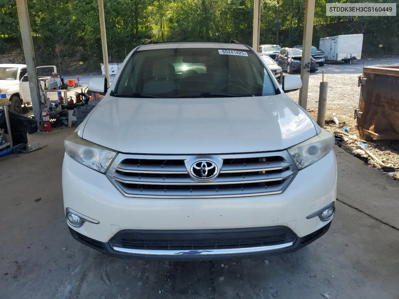 2012 Toyota Highlander Limited VIN: 5TDDK3EH3CS160449 Lot: 65241425
