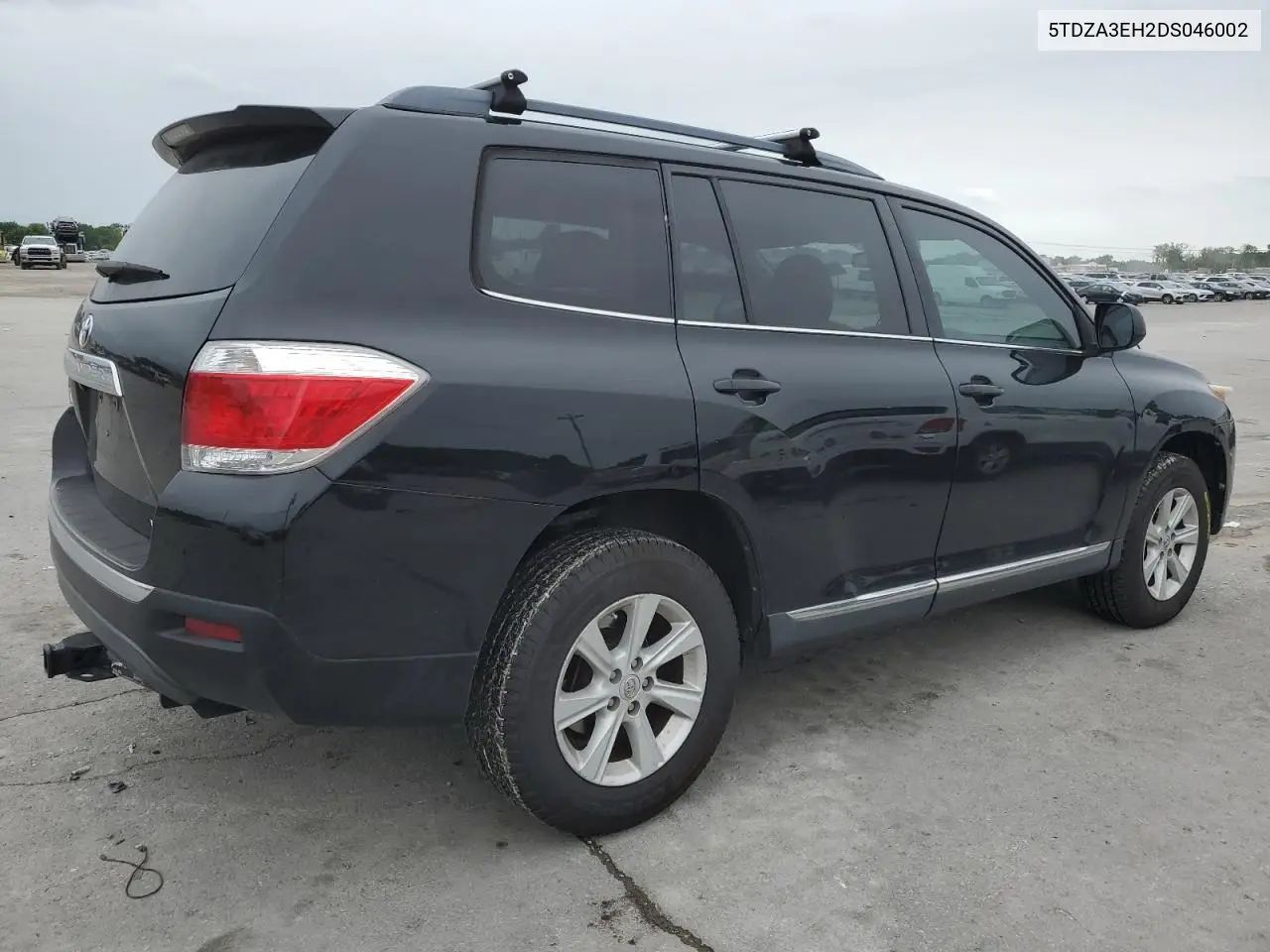 2013 Toyota Highlander Base VIN: 5TDZA3EH2DS046002 Lot: 56243175