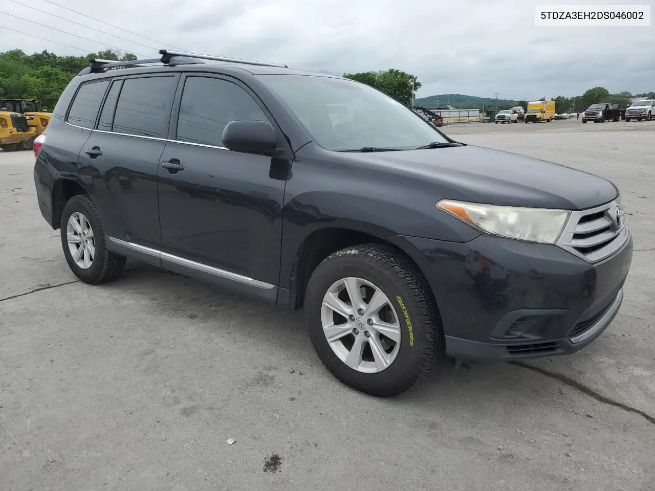 2013 Toyota Highlander Base VIN: 5TDZA3EH2DS046002 Lot: 56243175