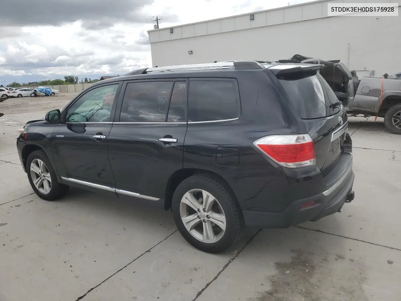 5tddk3eh0ds175928 5TDDK3EH0DS175928 2013 Toyota Highlander Limited
