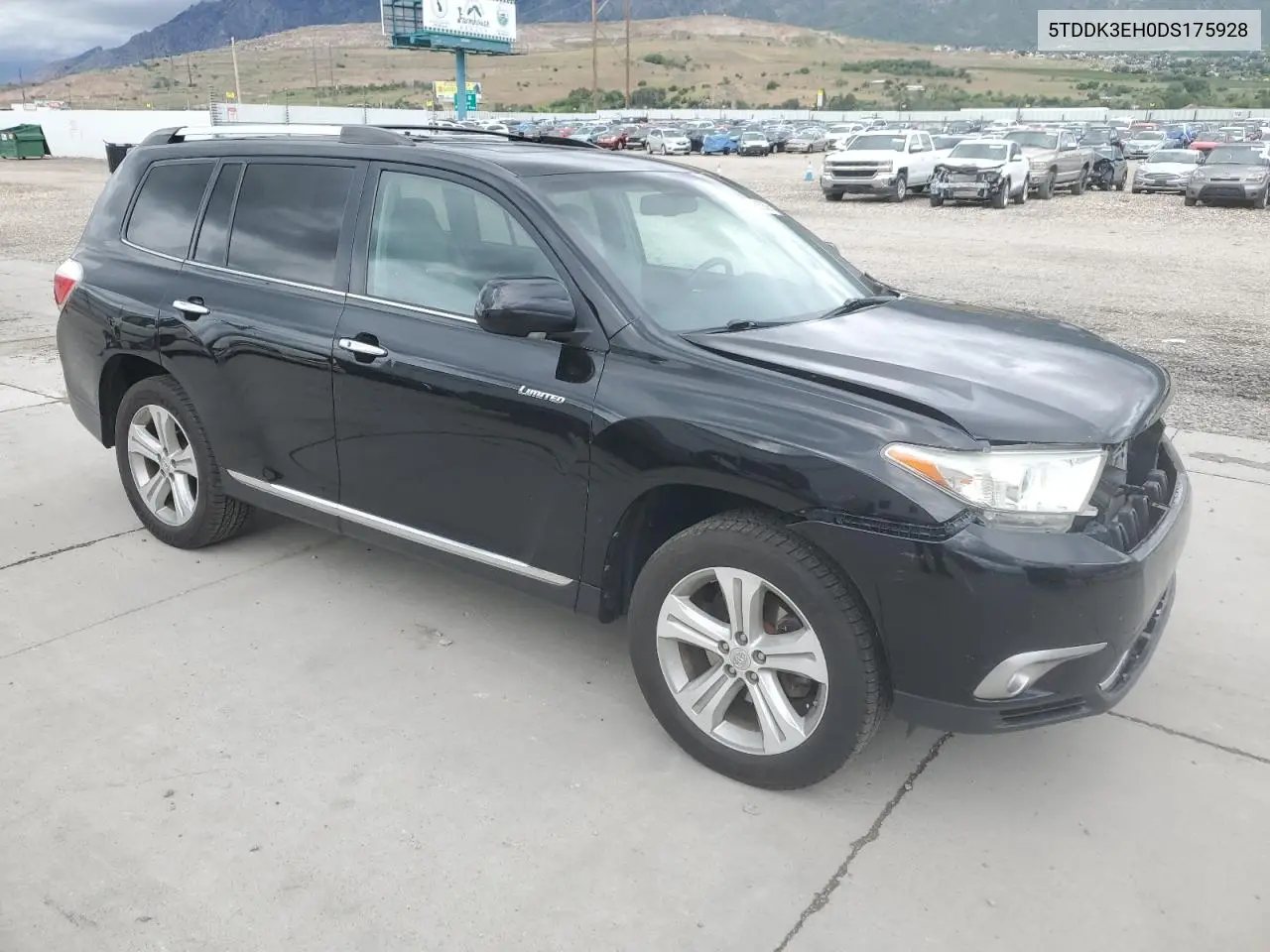 5tddk3eh0ds175928 5TDDK3EH0DS175928 2013 Toyota Highlander Limited