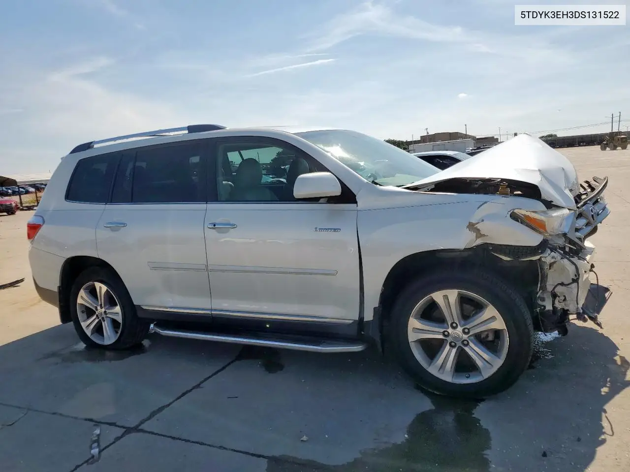 2013 Toyota Highlander Limited VIN: 5TDYK3EH3DS131522 Lot: 58951755