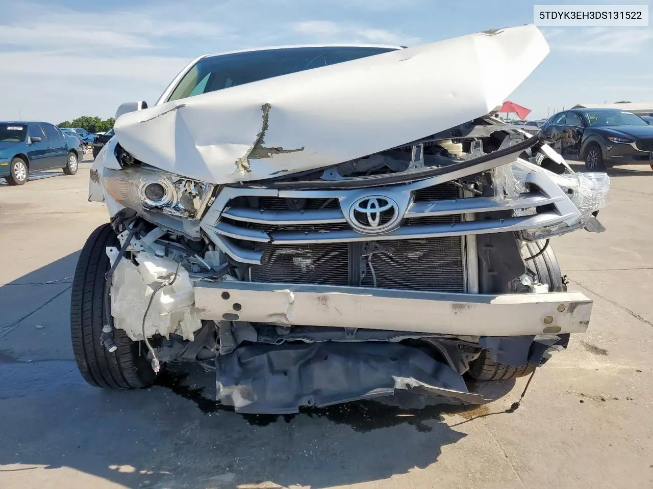 2013 Toyota Highlander Limited VIN: 5TDYK3EH3DS131522 Lot: 58951755