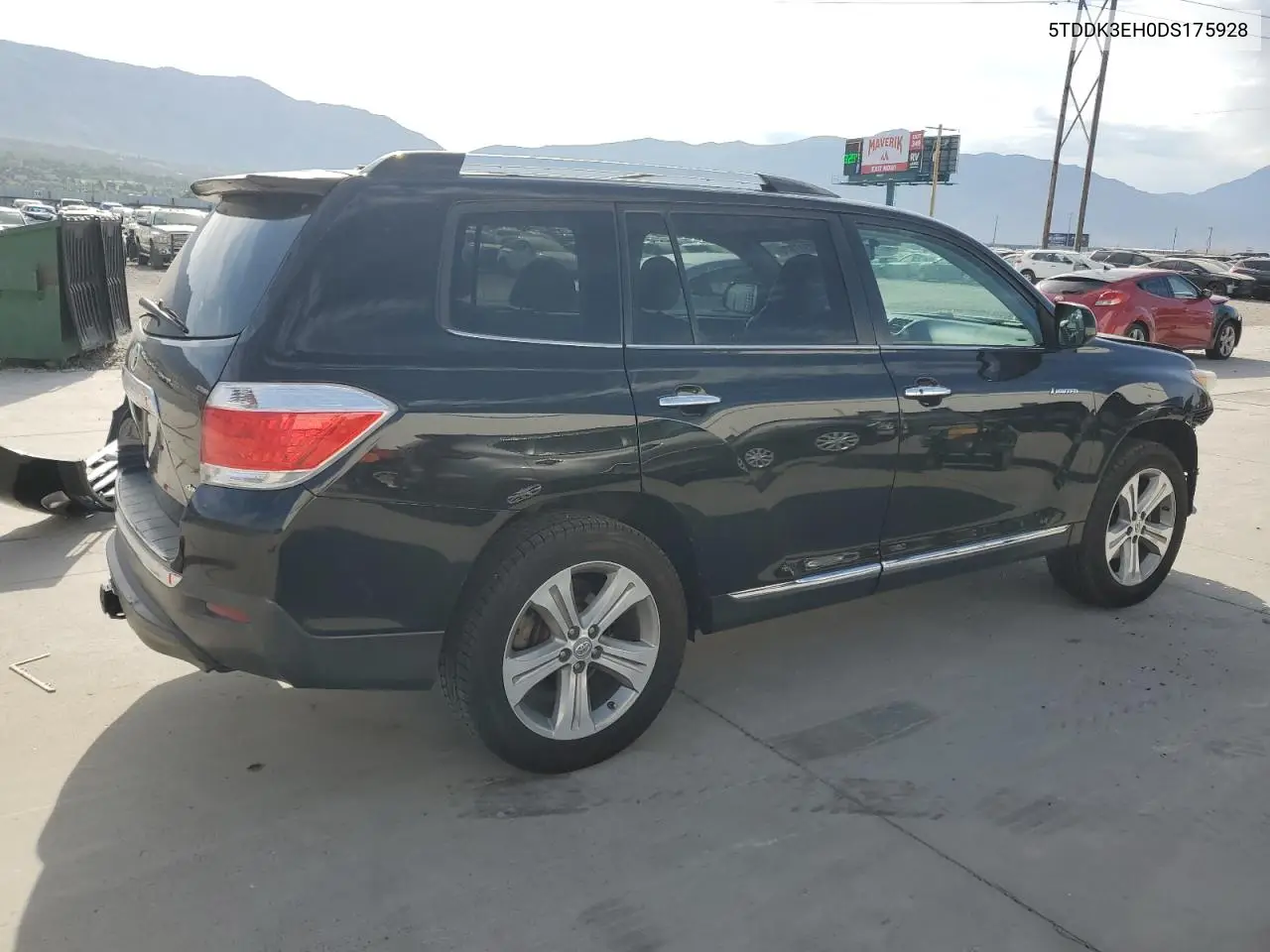 5tddk3eh0ds175928 5TDDK3EH0DS175928 2013 Toyota Highlander Limited