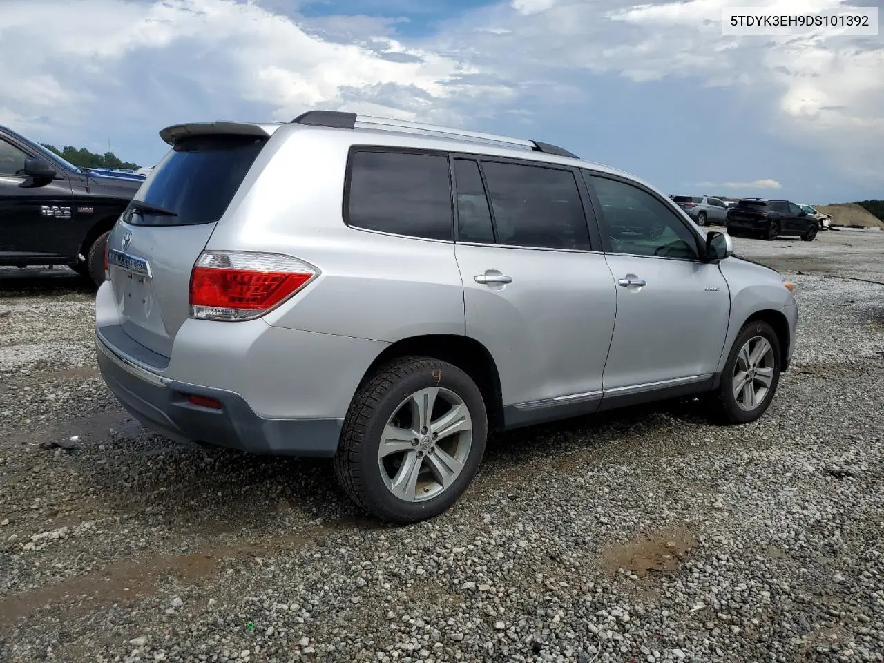 2013 Toyota Highlander Limited VIN: 5TDYK3EH9DS101392 Lot: 61488665
