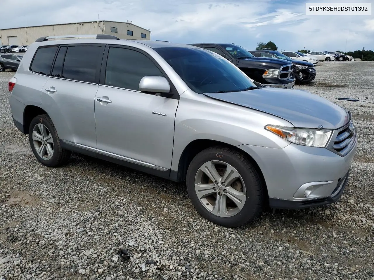 2013 Toyota Highlander Limited VIN: 5TDYK3EH9DS101392 Lot: 61488665