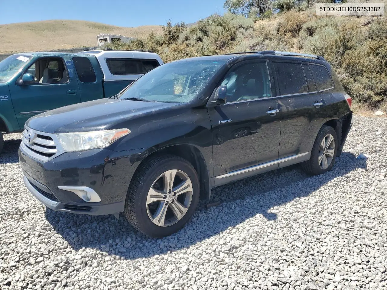 2013 Toyota Highlander Limited VIN: 5TDDK3EH0DS253382 Lot: 62610445