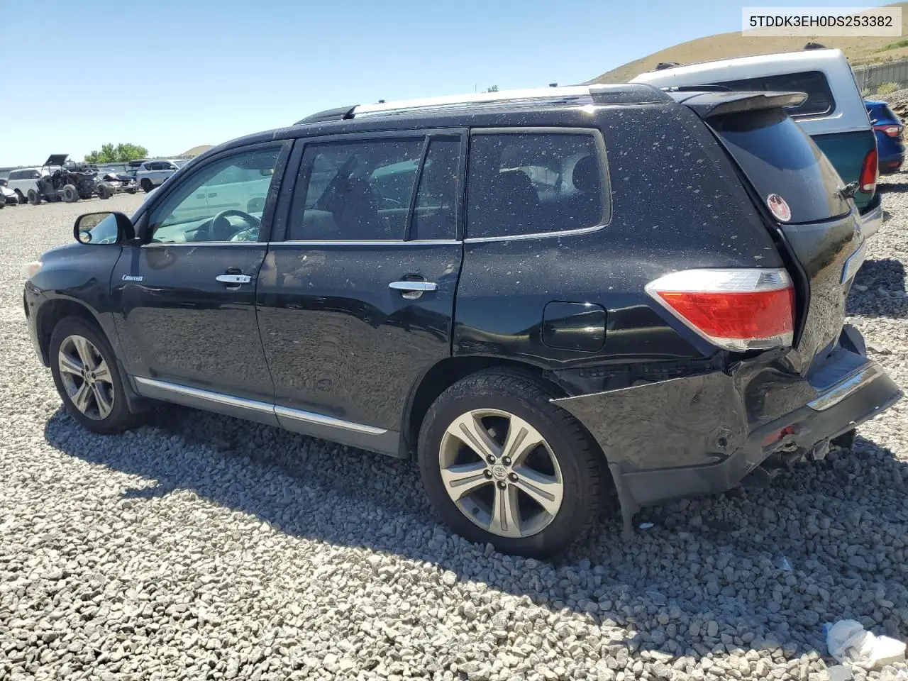 2013 Toyota Highlander Limited VIN: 5TDDK3EH0DS253382 Lot: 62610445