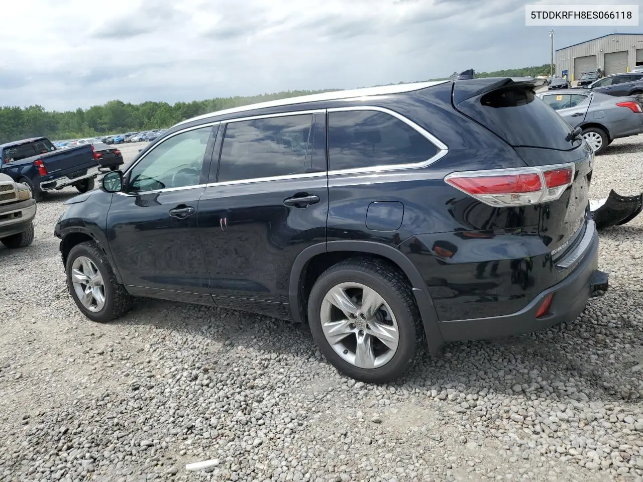 2014 Toyota Highlander Limited VIN: 5TDDKRFH8ES066118 Lot: 57166495