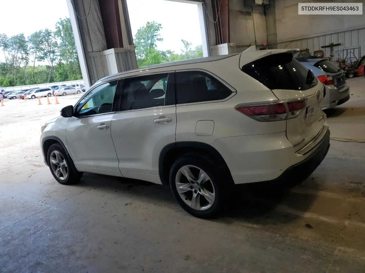 2014 Toyota Highlander Limited VIN: 5TDDKRFH9ES043463 Lot: 62105415