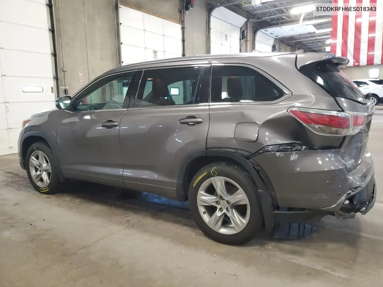 2014 Toyota Highlander Limited VIN: 5TDDKRFH6ES018343 Lot: 62873005