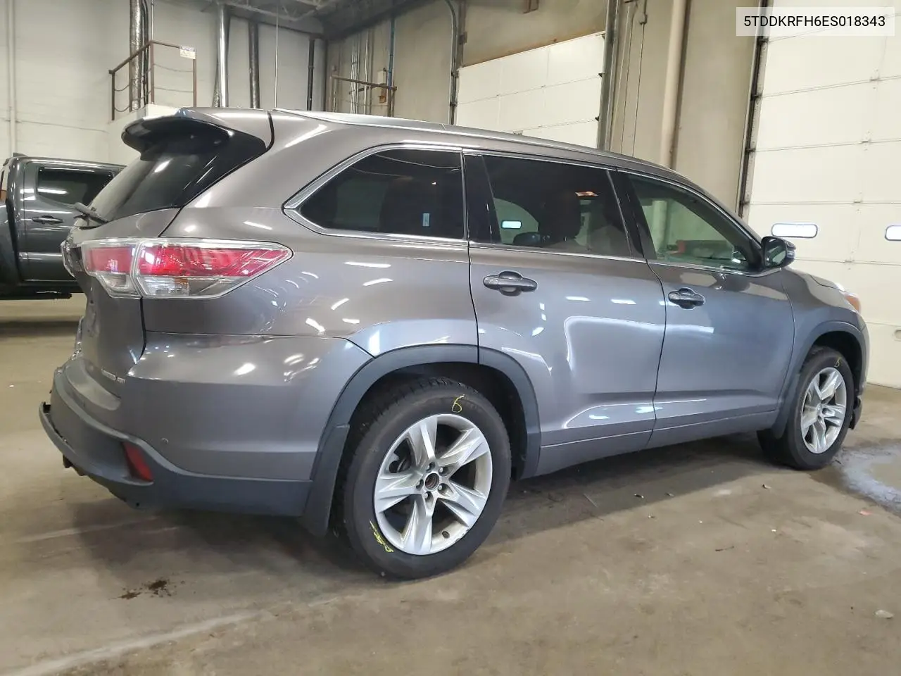 2014 Toyota Highlander Limited VIN: 5TDDKRFH6ES018343 Lot: 62873005