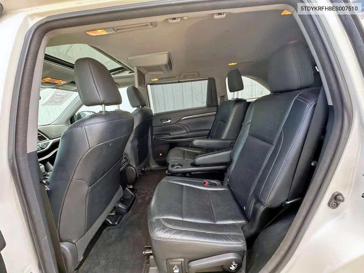 2014 Toyota Highlander Limited VIN: 5TDYKRFH8ES007510 Lot: 63150215