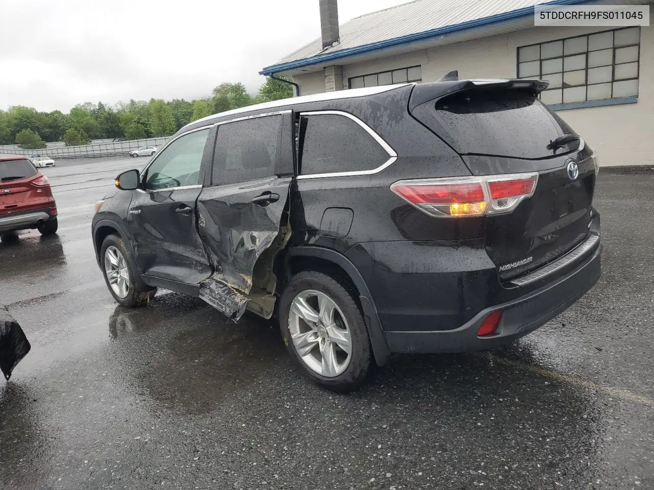 2015 Toyota Highlander Hybrid Limited VIN: 5TDDCRFH9FS011045 Lot: 55835605