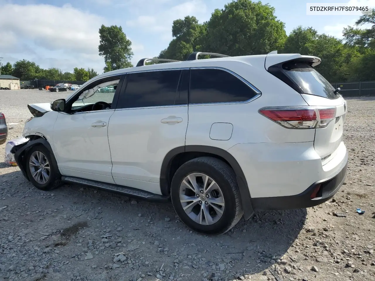 2015 Toyota Highlander Le VIN: 5TDZKRFH7FS079465 Lot: 62840395