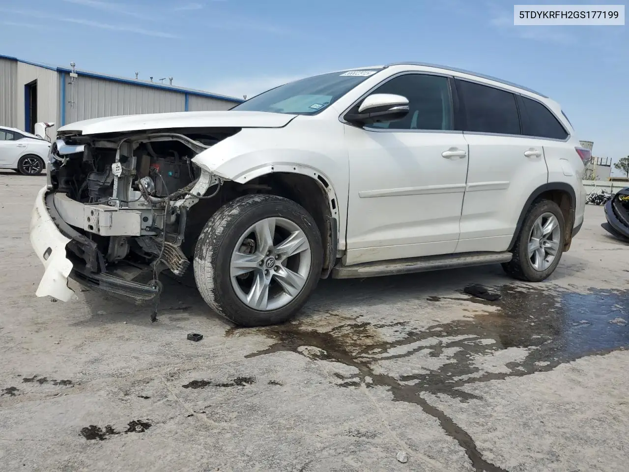 5tdykrfh2gs177199 5TDYKRFH2GS177199 2016 Toyota Highlander Limited