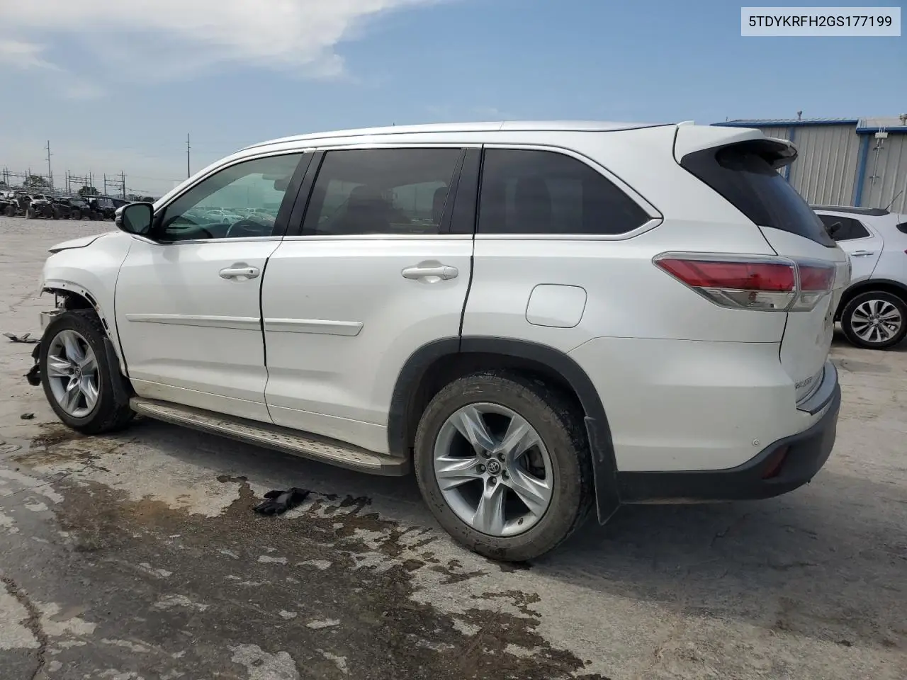 5tdykrfh2gs177199 5TDYKRFH2GS177199 2016 Toyota Highlander Limited