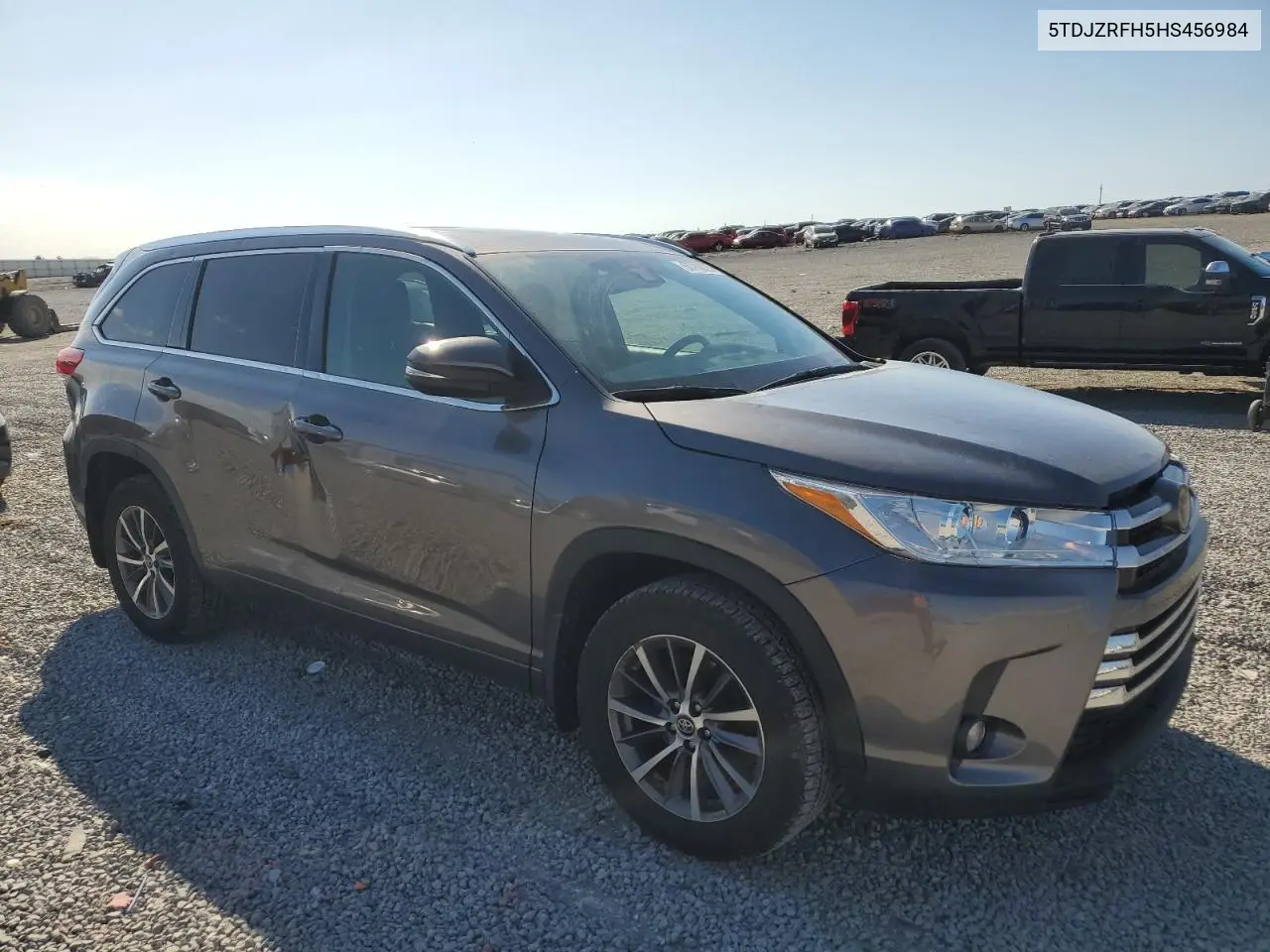 2017 Toyota Highlander Se VIN: 5TDJZRFH5HS456984 Lot: 50780025