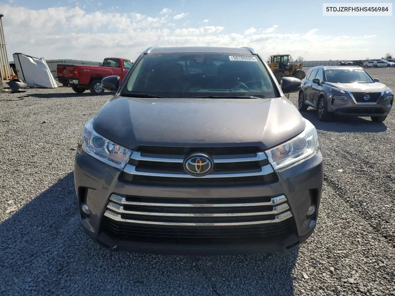 2017 Toyota Highlander Se VIN: 5TDJZRFH5HS456984 Lot: 50780025