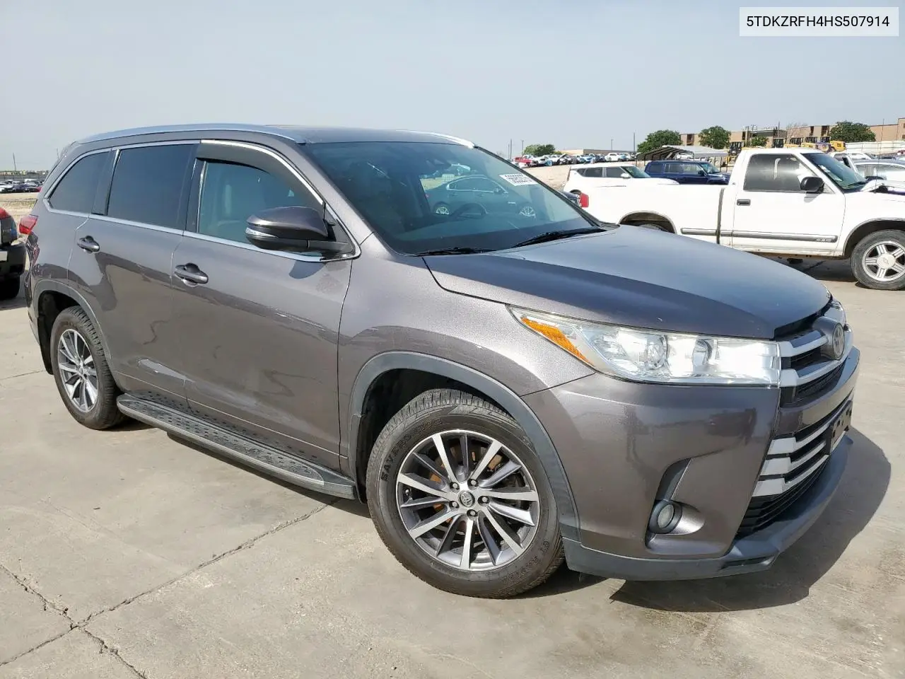 2017 Toyota Highlander Se VIN: 5TDKZRFH4HS507914 Lot: 56952875