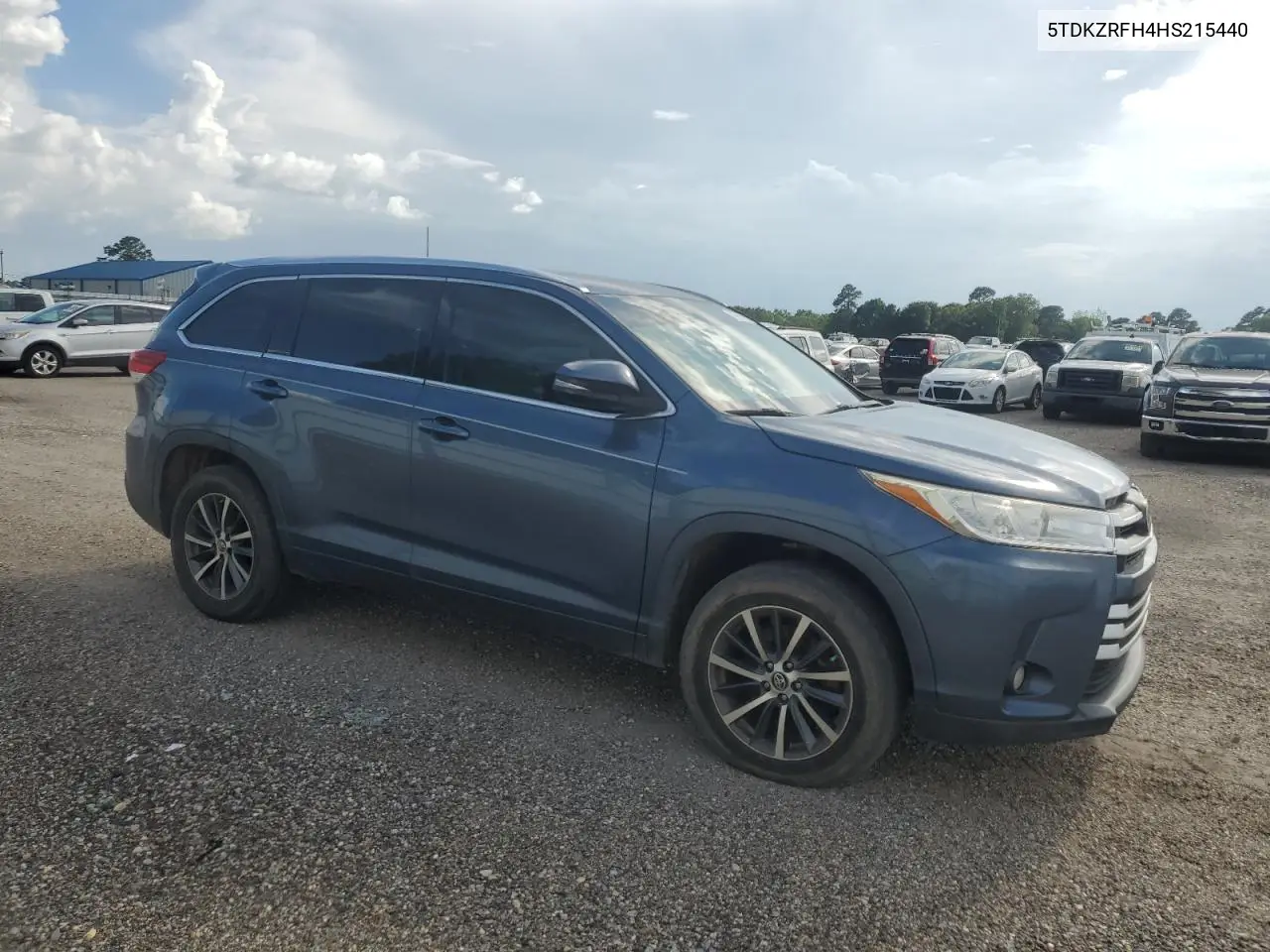 2017 Toyota Highlander Se VIN: 5TDKZRFH4HS215440 Lot: 61373345