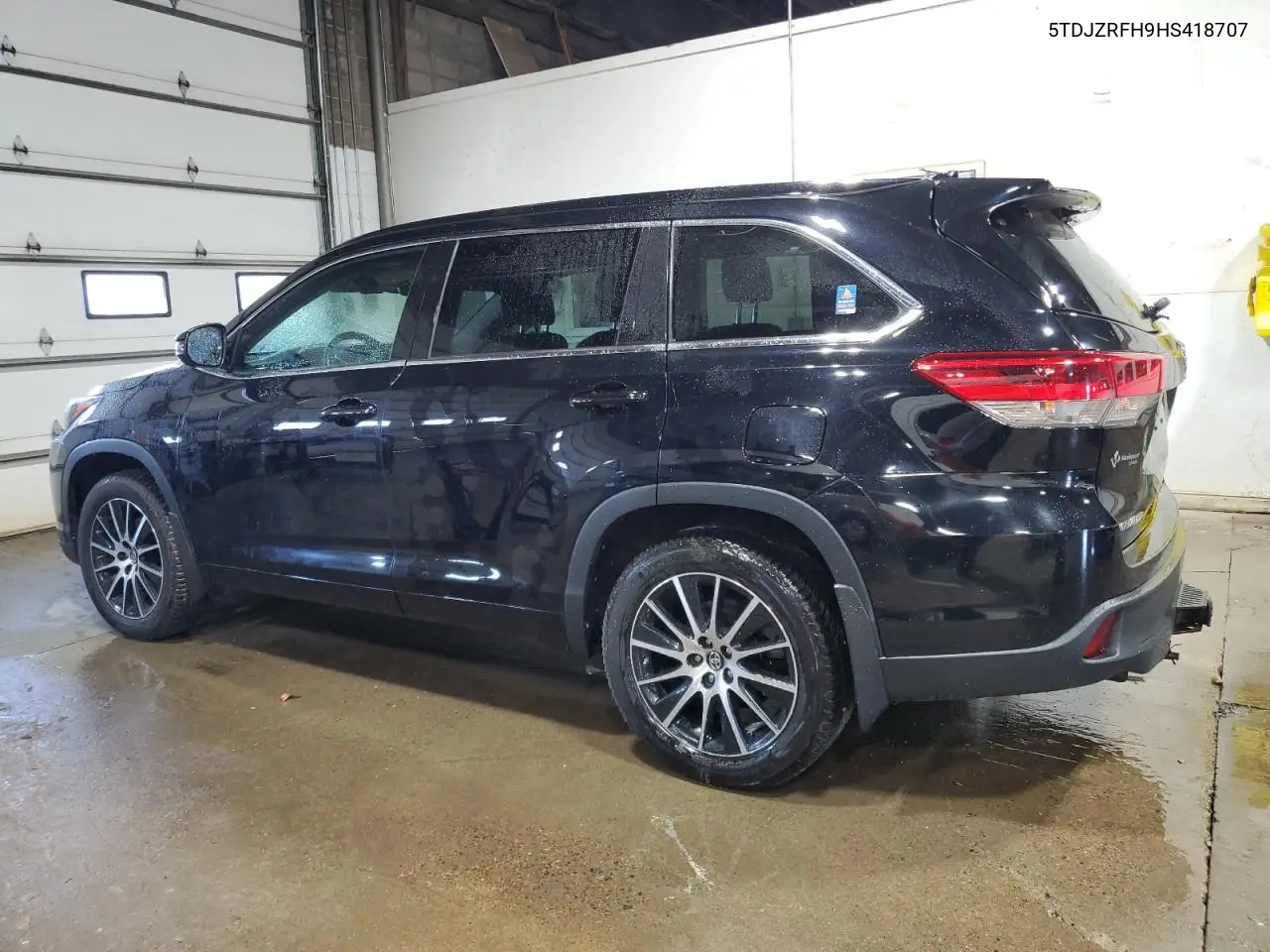 2017 Toyota Highlander Se VIN: 5TDJZRFH9HS418707 Lot: 62747345